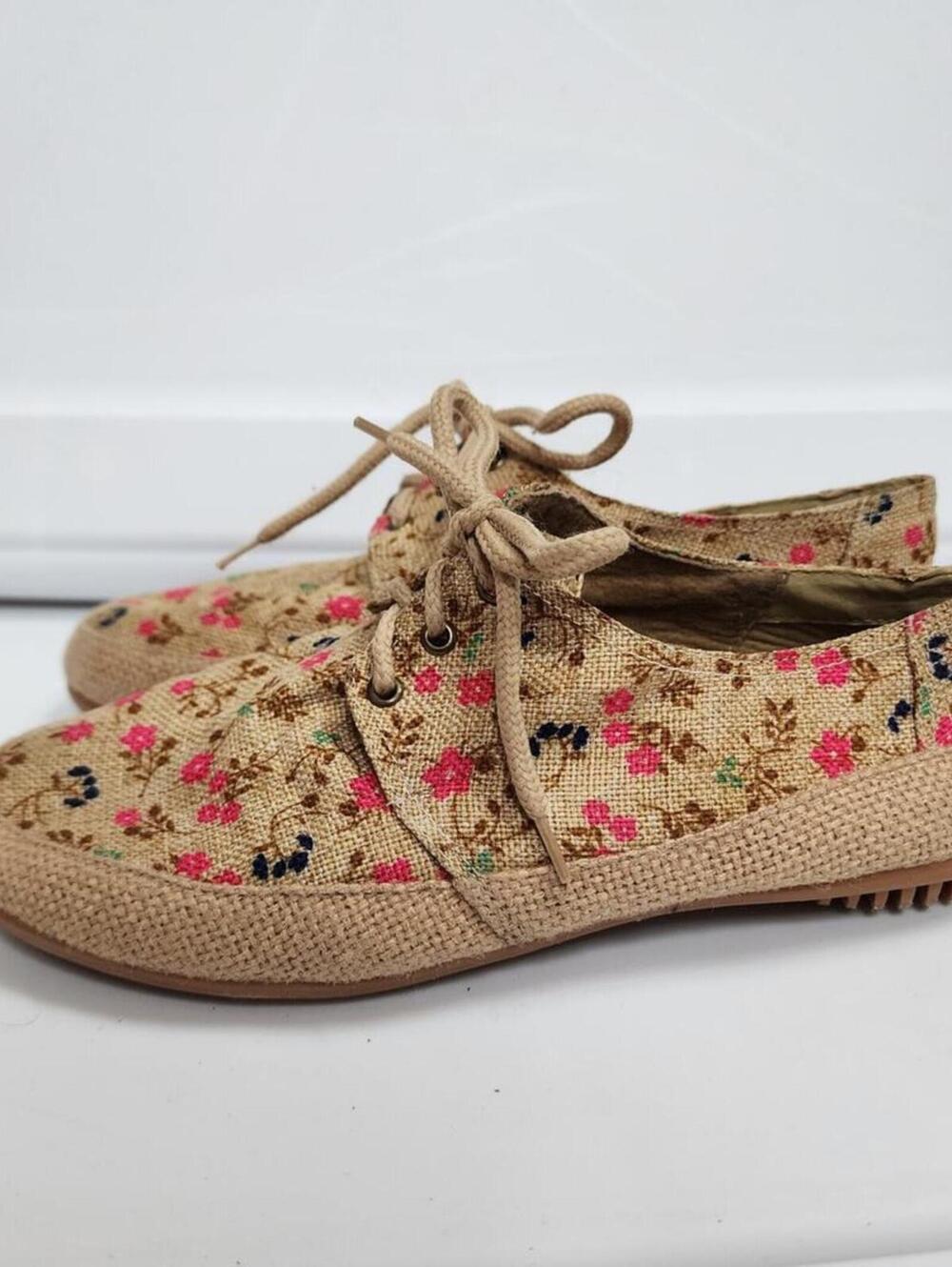 Chiapa de Corzo Pueblo Magico Size 6 Floral Shoes Shoes
